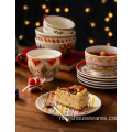 Decal Ceramic Fashion Servies Set